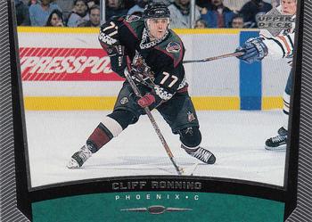 1998-99 Upper Deck #156 Cliff Ronning Front
