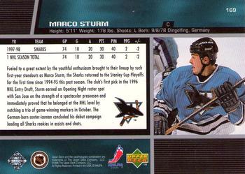 1998-99 Upper Deck #169 Marco Sturm Back