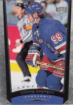 1998-99 Upper Deck #207 Wayne Gretzky Front