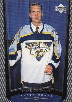 1998-99 Upper Deck #210 Mike Dunham Front