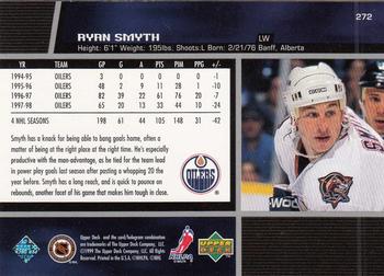 1998-99 Upper Deck #272 Ryan Smyth Back