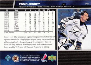 1998-99 Upper Deck #366 Craig Janney Back