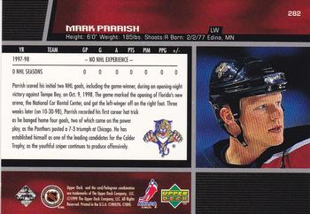 1998-99 Upper Deck #282 Mark Parrish Back