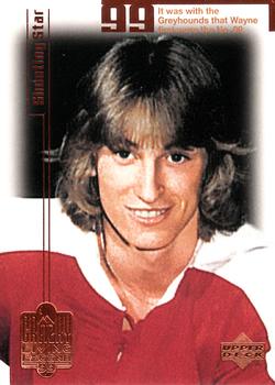 1999 Upper Deck Wayne Gretzky Living Legend #7 Wayne Gretzky (Sault Ste. Marie) Front