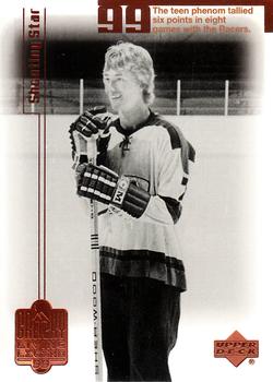 1999 Upper Deck Wayne Gretzky Living Legend #9 Wayne Gretzky (Indianapolis) Front