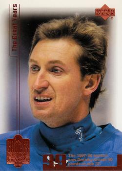 1999 Upper Deck Wayne Gretzky Living Legend #29 Wayne Gretzky (1997-98) Front