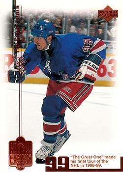 1999 Upper Deck Wayne Gretzky Living Legend #30 Wayne Gretzky (1998-99) Front