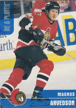 1999-00 Be a Player Memorabilia #102 Magnus Arvedson Front