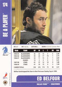 1999-00 Be a Player Memorabilia #174 Ed Belfour Back