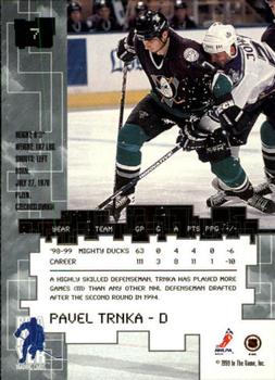 1999-00 Be a Player Millennium Signature Series #7 Pavel Trnka Back