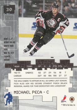 1999-00 Be a Player Millennium Signature Series #30 Michael Peca Back