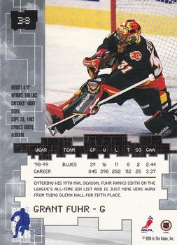 1999-00 Be a Player Millennium Signature Series #38 Grant Fuhr Back