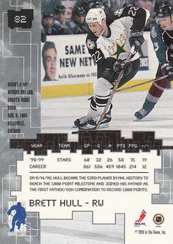1999-00 Be a Player Millennium Signature Series #82 Brett Hull Back