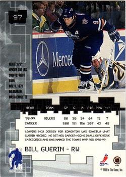 1999-00 Be a Player Millennium Signature Series #97 Bill Guerin Back