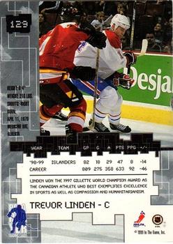 1999-00 Be a Player Millennium Signature Series #129 Trevor Linden Back
