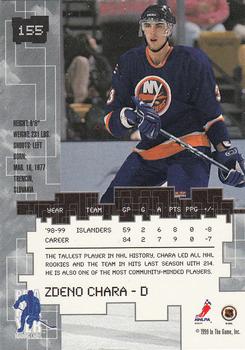 1999-00 Be a Player Millennium Signature Series #155 Zdeno Chara Back