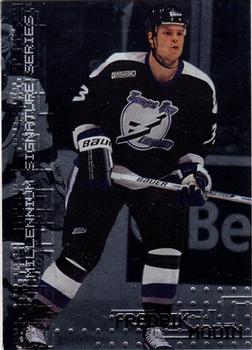1999-00 Be a Player Millennium Signature Series #218 Fredrik Modin Front