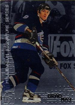1999-00 Be a Player Millennium Signature Series #237 Brad May Front