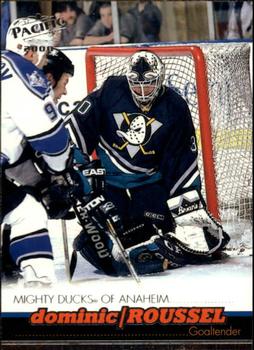 1999-00 Pacific #12 Dominic Roussel Front