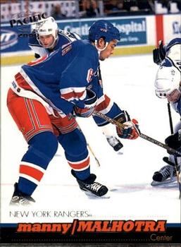 1999-00 Pacific #274 Manny Malhotra Front