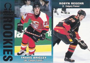 1999-00 Pacific Omega #42 Travis Brigley / Robyn Regehr Front