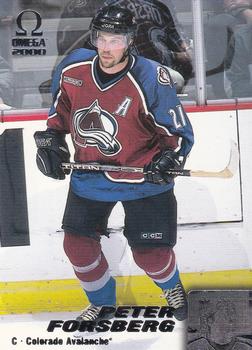 1999-00 Pacific Omega #62 Peter Forsberg Front