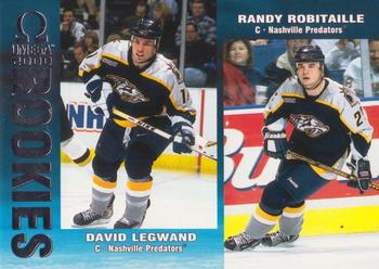 1999-00 Pacific Omega #130 David Legwand / Randy Robitaille Front