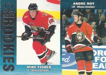 1999-00 Pacific Omega #166 Mike Fisher / Andre Roy Front