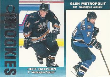 1999-00 Pacific Omega #246 Jeff Halpern / Glen Metropolit Front
