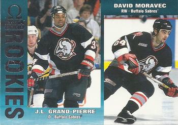 1999-00 Pacific Omega #33 Jean-Luc Grand-Pierre / David Moravec Front