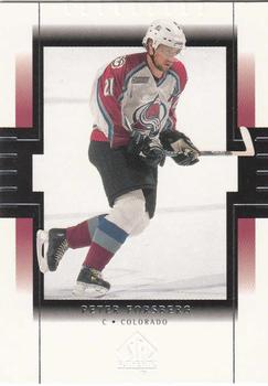 1999-00 SP Authentic #26 Peter Forsberg Front