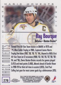 1999-00 Topps Chrome #276 Ray Bourque Back