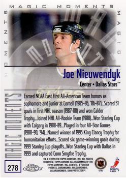 1999-00 Topps Chrome #278 Joe Nieuwendyk Back