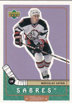 1999-00 Upper Deck Retro #8 Miroslav Satan Front