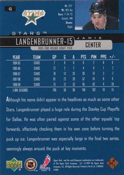 1999-00 Upper Deck #45 Jamie Langenbrunner Back