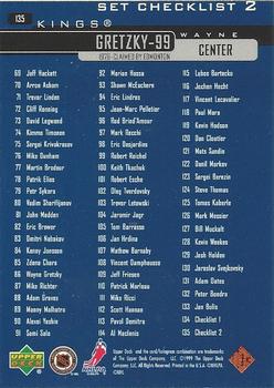 1999-00 Upper Deck #135 Wayne Gretzky Back