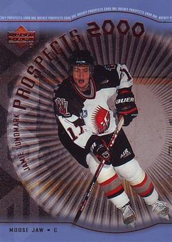 1999-00 Upper Deck #321 Jamie Lundmark Front