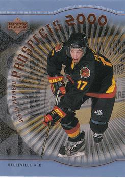 1999-00 Upper Deck #331 Justin Papineau Front