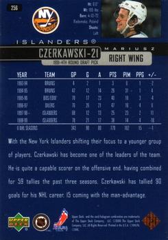 1999-00 Upper Deck #256 Mariusz Czerkawski Back