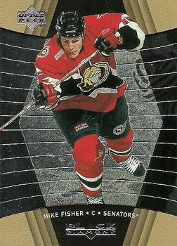 1999-00 Upper Deck Black Diamond #61 Mike Fisher Front