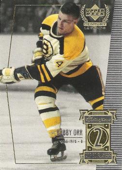 1999-00 Upper Deck Century Legends #2 Bobby Orr Front