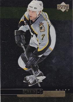 1999-00 Upper Deck Gold Reserve #72 Cliff Ronning Front