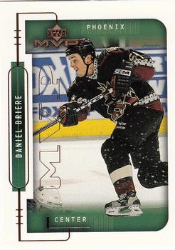 1999-00 Upper Deck MVP #162 Daniel Briere Front