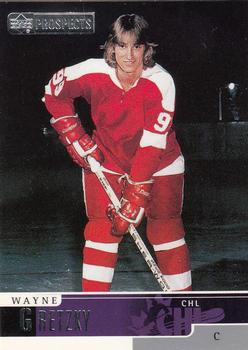 1999-00 Upper Deck Prospects #1 Wayne Gretzky Front
