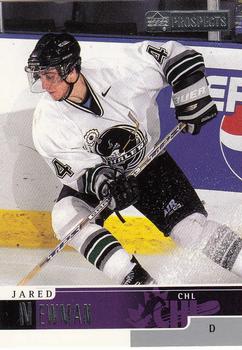 1999-00 Upper Deck Prospects #18 Jared Newman Front
