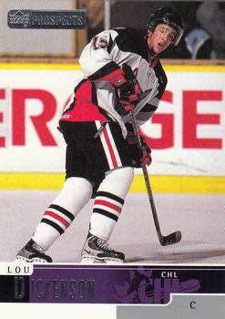 1999-00 Upper Deck Prospects #25 Lou Dickenson Front