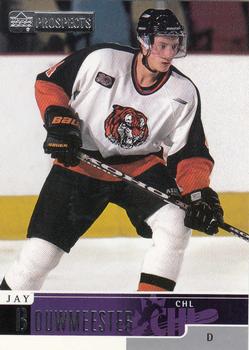1999-00 Upper Deck Prospects #50 Jay Bouwmeester Front