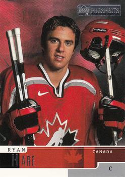 1999-00 Upper Deck Prospects #72 Ryan Hare Front