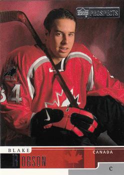1999-00 Upper Deck Prospects #77 Blake Robson Front