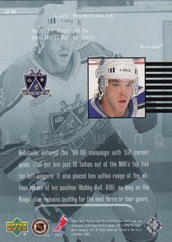 1999-00 Upper Deck Ovation #29 Luc Robitaille Back